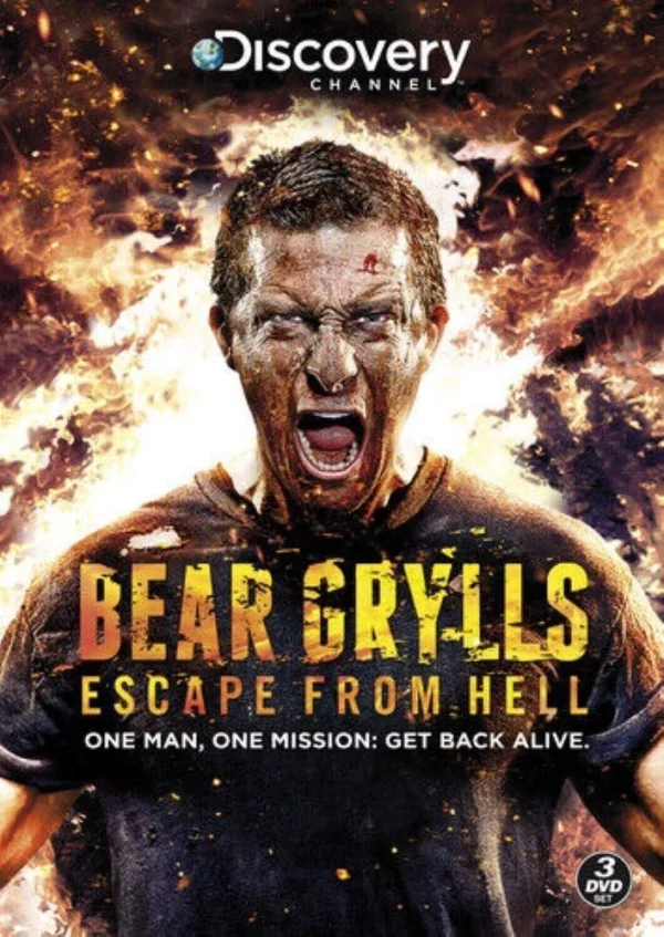 Bear Grylls Escape From Hell Bear Grylls 2013 DVD Top-quality Free UK shipping