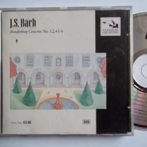 BRANDENBURG CONCERTOS NOS 1, 2, 4 & 6 various 1988 CD Top-quality