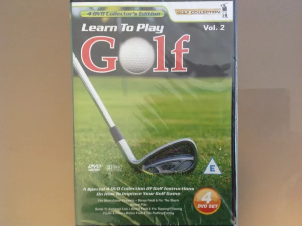 Learn To Play Golf Vol.1 2009 New DVD Top-quality Free UK shipping