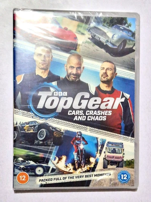 TOP GEAR: CARS, CRASHES AND CHAOS 2022 DVD Top-quality Free UK shipping