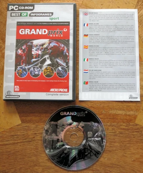 GRAND PRIX WORLD PC 2001 Top-quality Free UK shipping