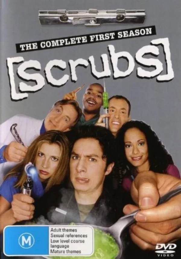 scrubs - season 01 Zach Braff DVD Top-quality Free UK shipping