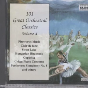 101 Great Orchestral Classics Vol.4 CD Various Artists 1991 CD Top-quality