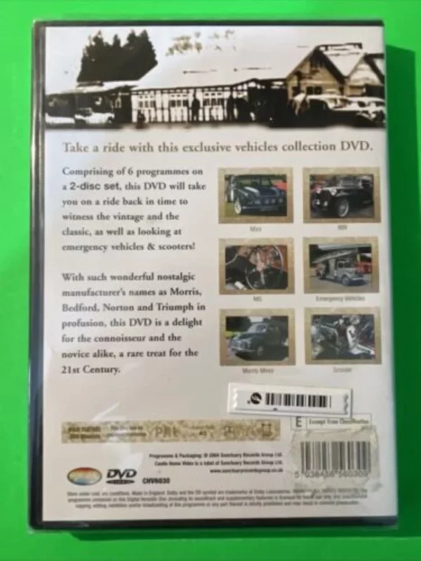 Nostalgic Vehicles Collection 2004 DVD Top-quality Free UK shipping