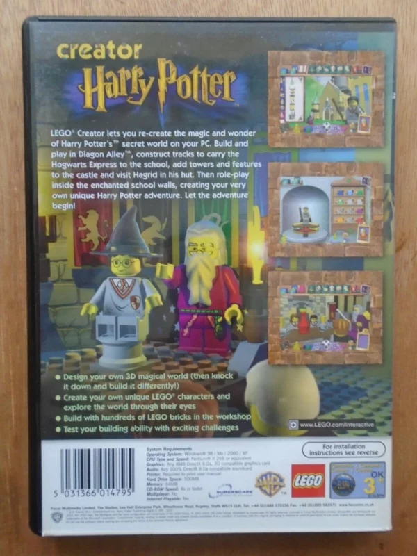 LEGO Creator Harry Potter PC 2003 Top-quality Free UK shipping