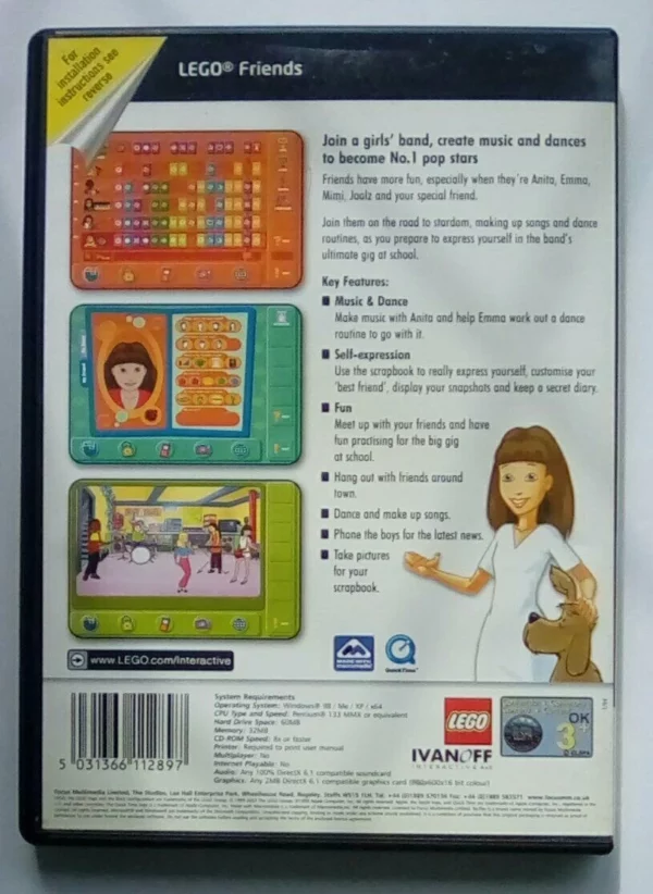 Lego Friends PC 2003 Top-quality Free UK shipping