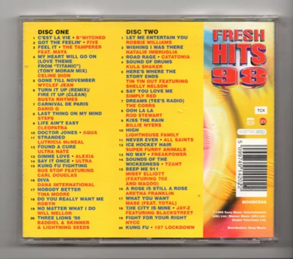 Fresh Hits '98 Various 1998 CD Top-quality Free UK shipping