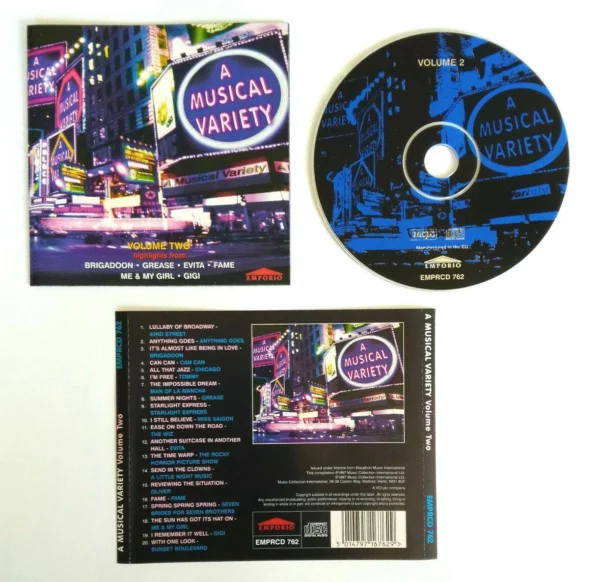 A Musical Variety Volume Two various 1997 CD Top-quality Free UK shipping