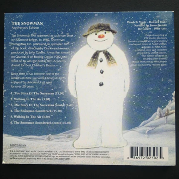 The Snowman Howard Blake 2007 CD Top-quality Free UK shipping