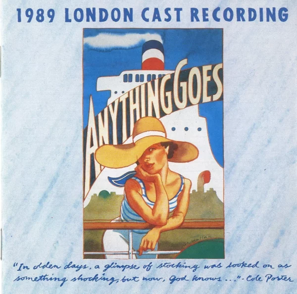 Anything Goes Cast Recording 1989 CD Top-quality Free UK shipping