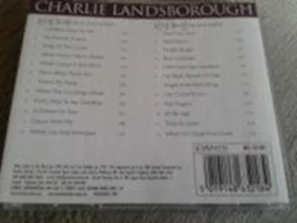 What Colour Is the Wind / Still Can't Say Goodbye Charlie Landsborough 2009 CD