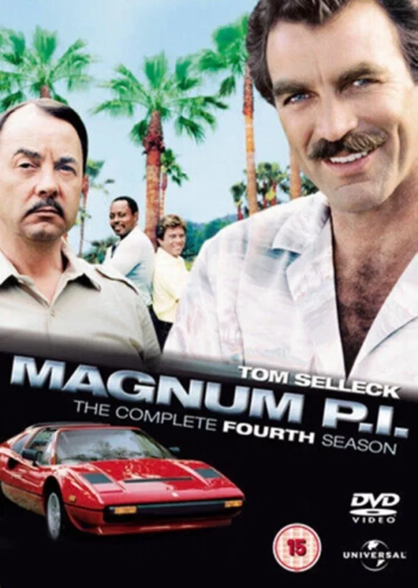 Magnum Pi: The Complete Fourth Season Tom Selleck 2005 DVD Top-quality