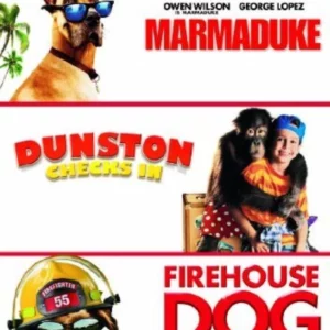 Marmaduke / Dunston Checks In / Firehouse Dog Faye Dunaway 2011 DVD Top-quality