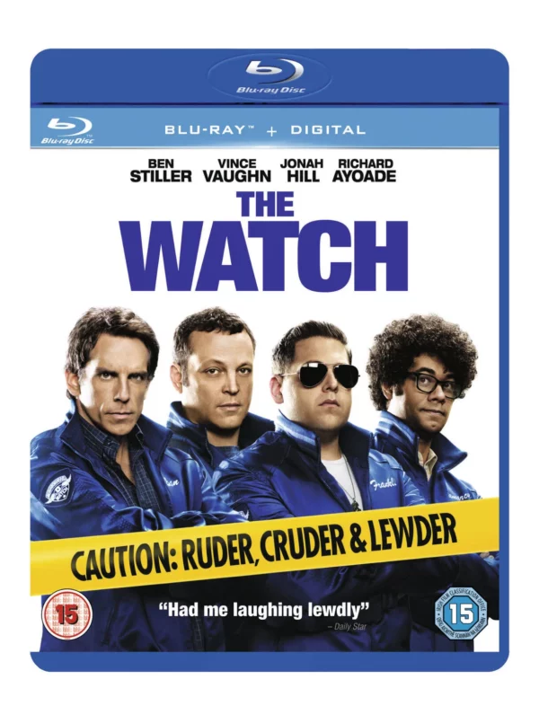 The Watch Ben Stiller 2012 Blu-ray Top-quality Free UK shipping