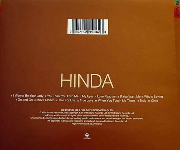 Hinda Hinda Hicks 1998 CD Top-quality Free UK shipping