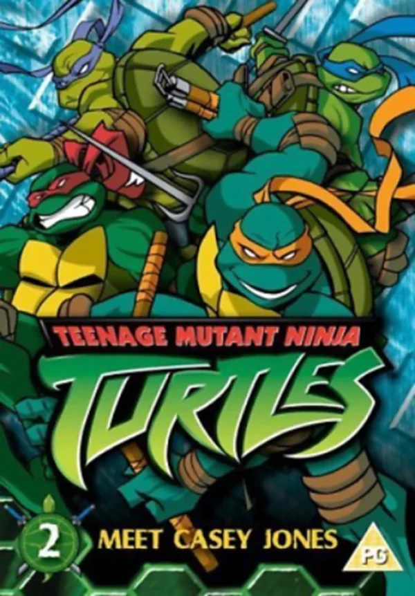 Teenage Mutant Ninja Turtles: Volume 2 - Meet Casey Jones 2003 DVD Top-quality