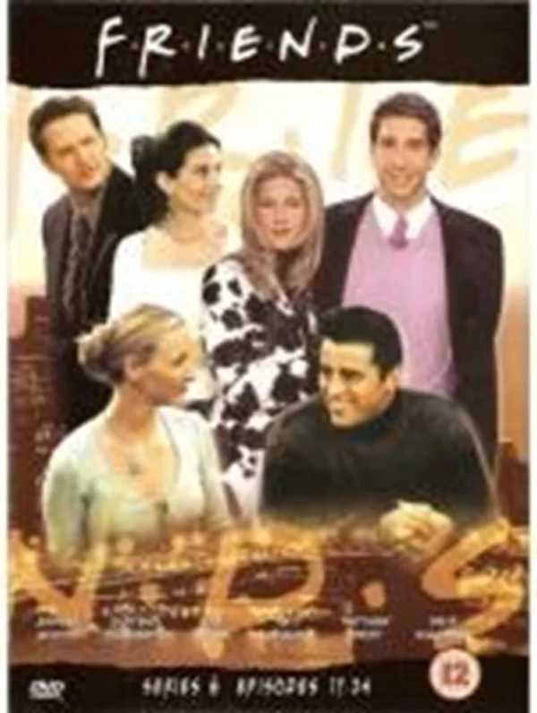 Friends: Series 6 - Episodes 17-25 Jennifer Aniston 2000 DVD Top-quality