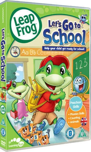 Leap Frog: Let's Go to School DVD Dorothy Elias-Fahn 2010 New DVD Top-quality