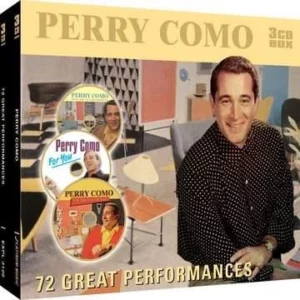 72 Great Performances Perry Como 2003 CD Top-quality Free UK shipping