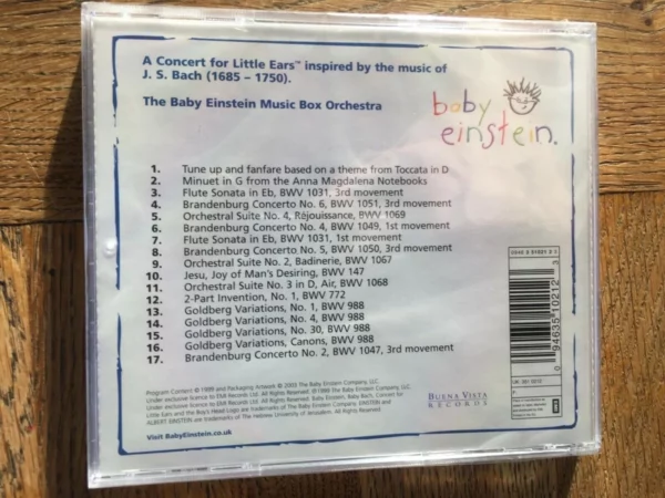 Baby Einstein Baby Bach Various Artists 2003 CD Top-quality Free UK shipping