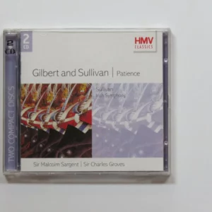 Patience Gilbert & Sullivan 1987 CD Top-quality Free UK shipping