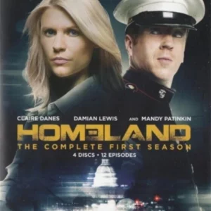 Homeland - The Complete First Season DAMIAN LEWIS 2012 DVD Top-quality