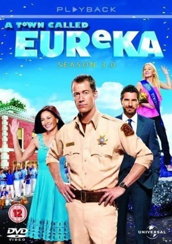 A Town Called Eureka Season 3.0 Colin Ferguson 2009 DVD Top-quality