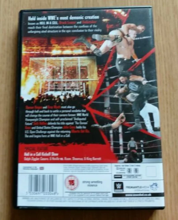 WWE: Hell In A Cell 2015 Brock Lesnar 2016 DVD Top-quality Free UK shipping