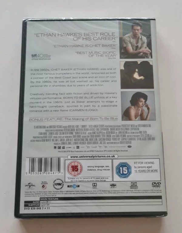 Born To Be Blue 2016 DVD Top-quality Free UK shipping