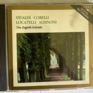 Vivaldi Corelli Locatelli Albinoni The Zagreb Soloists 1987 CD Top-quality