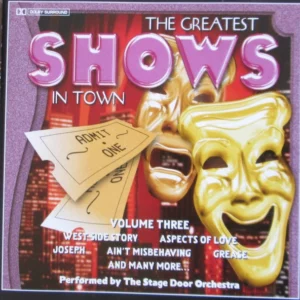The Greatest Shows In Town Volume Three The Stage Door Orchestra CD Top-quality