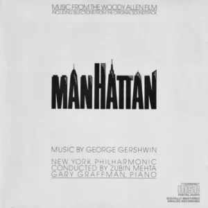 Music From The Woody Allen Film "Manhattan" George Gershwin 1979 CD Top-quality