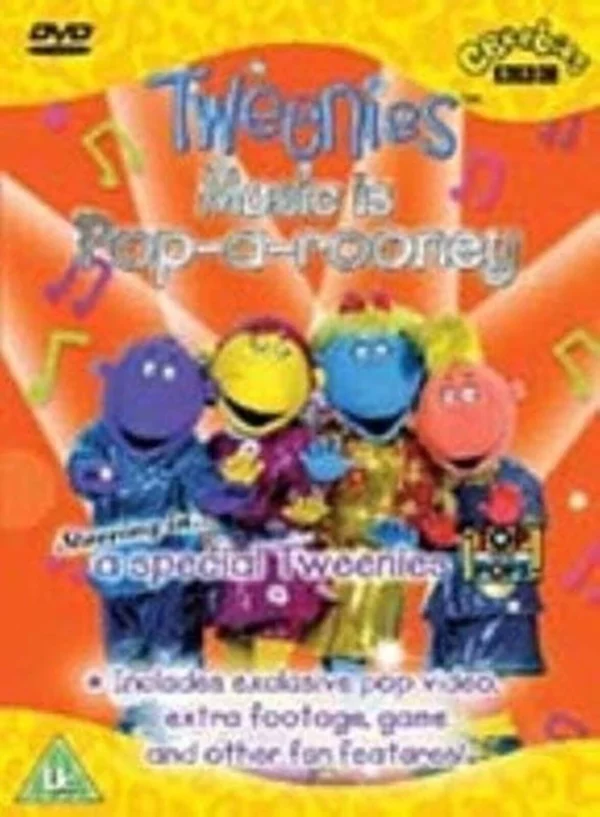 Tweenies - Music is Pop-A-Rooney Colleen Daley 2003 DVD Top-quality
