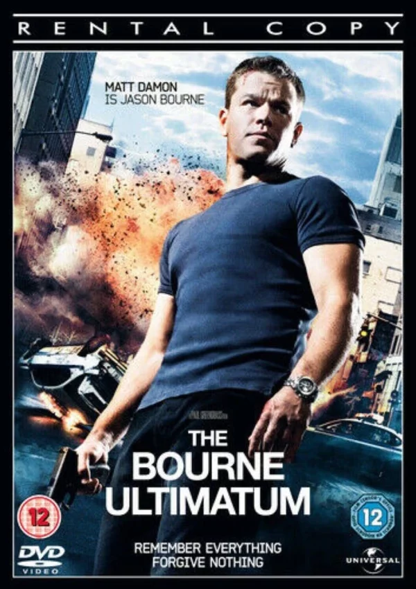 Bourne Ultimatum Matt Damon 2007 DVD Top-quality Free UK shipping