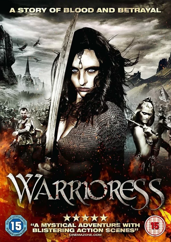 Warrioress Cecily Fay 2014 DVD Top-quality Free UK shipping