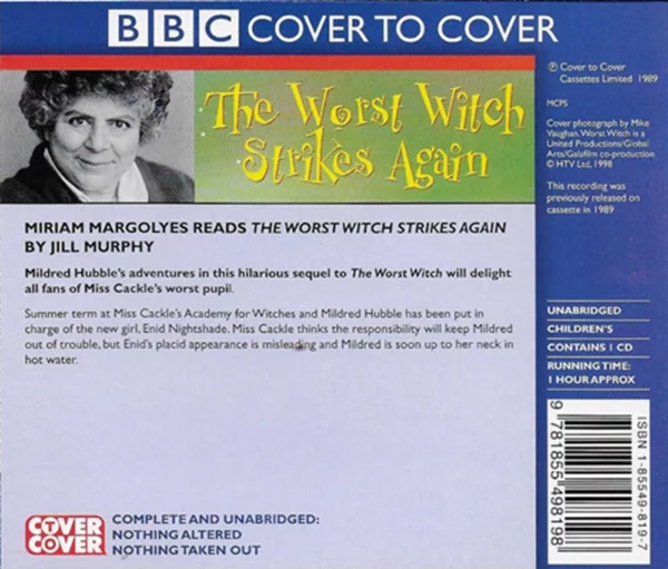 The Worst Witch Strikes Again 2005 CD Top-quality Free UK shipping
