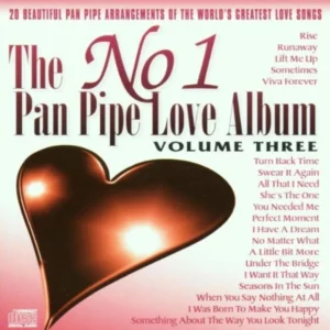 No 1 Pan Pipe Love Album Vol 3 Various 2001 CD Top-quality Free UK shipping