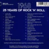 25 Years Of Rock 'N' Roll 1968 Various 1994 CD Top-quality Free UK shipping