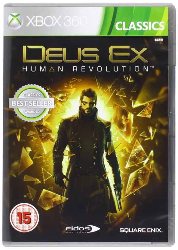 Deus Ex Human Revolution XBOX 360 2013 Top-quality Free UK shipping