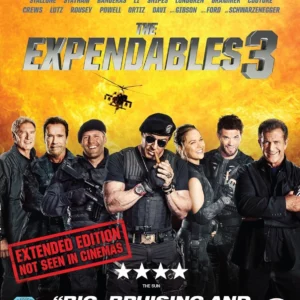 The Expendables 3 Sylvester Stallone 2014 New Blu-ray Top-quality