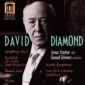 David Diamond Symphony Gerard Schwarz 2005 CD Top-quality Free UK shipping