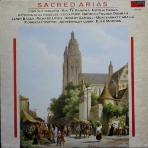 Sacred Arias Joan Sutherland 1987 Records Top-quality Free UK shipping