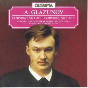 Symphony No. 1 Op 5 • Symphony No. 7 Op 77 Alexander Glazunov CD Top-quality