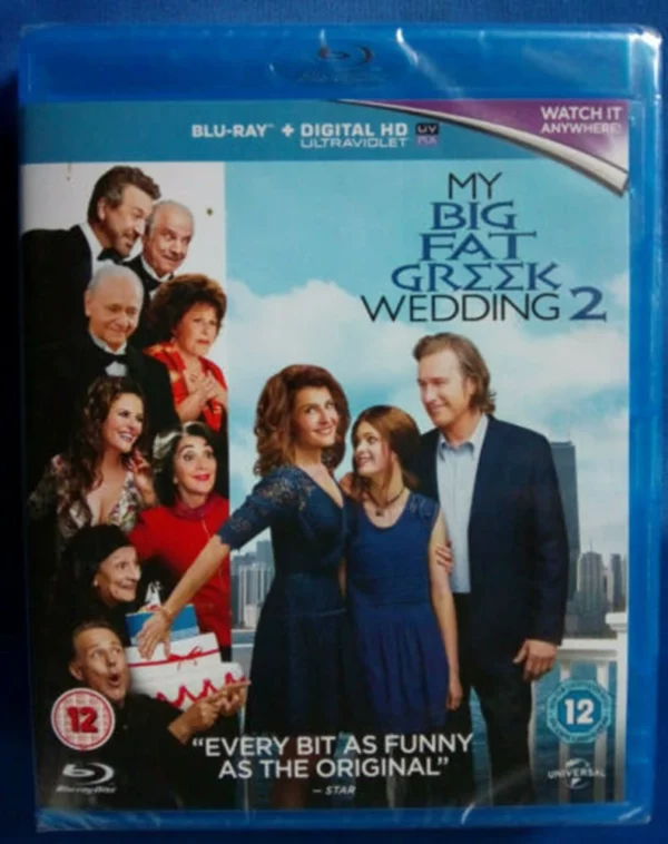 My Big Fat Greek Wedding 2 Nia Vardalos 2016 Blu-ray Top-quality