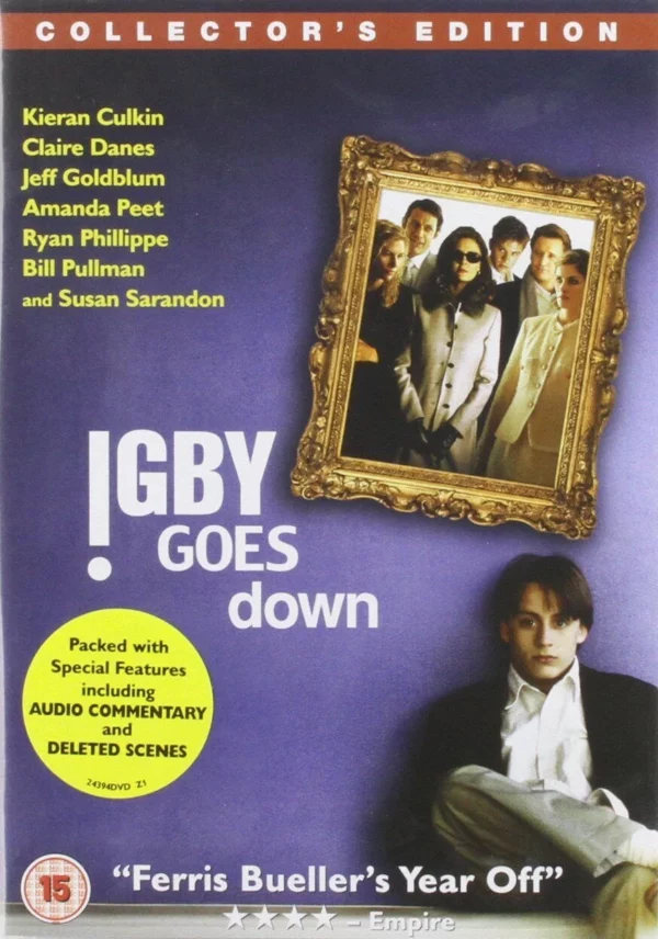 Igby Goes Down Kieran Culkin 2003 DVD Top-quality Free UK shipping