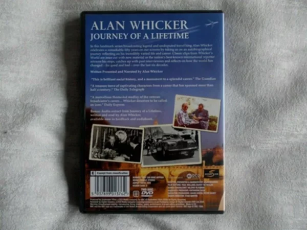 Alan Whicker's Journey Of A Lifetime 2009 DVD Top-quality Free UK shipping