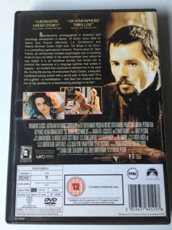 Till Human Voices Wake us Helena Bonham Carter 2004 DVD Top-quality