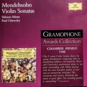 Violin Sonatas Felix Mendelssohn-Bartholdy CD Top-quality Free UK shipping
