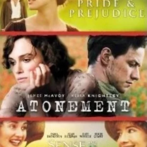 Atonement/Pride And Prejudice/Sense And Sensibility Keira Knightley DVD