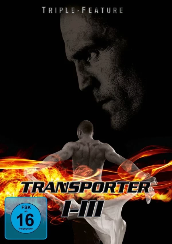 Transporter 1-3 Jason Stathom 2009 DVD Top-quality Free UK shipping
